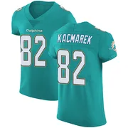 Will Kacmarek Men's Green Elite Miami Dolphins Aqua Team Color Vapor Untouchable Football Jersey