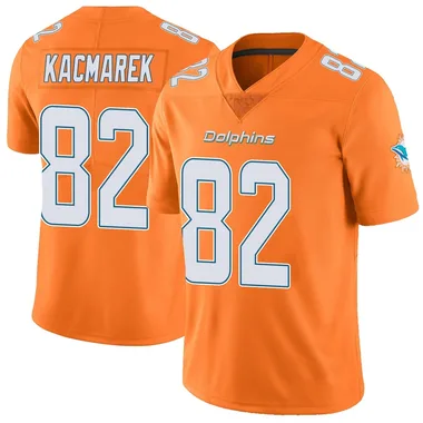 Will Kacmarek Men's Orange Limited Miami Dolphins Color Rush Football Jersey