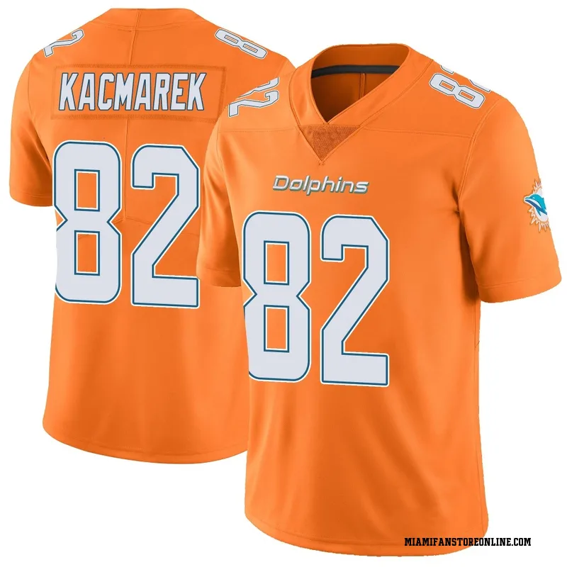 Will Kacmarek Men's Orange Limited Miami Dolphins Color Rush Football Jersey
