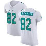 Will Kacmarek Men's White Elite Miami Dolphins Vapor Untouchable Football Jersey