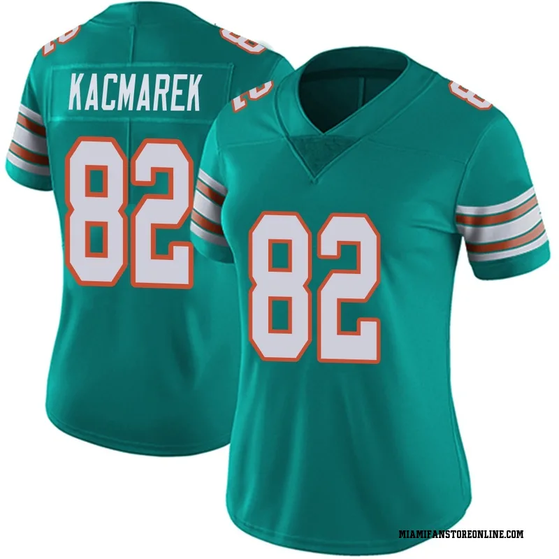Will Kacmarek Women's Aqua Limited Miami Dolphins Alternate Vapor Untouchable Football Jersey