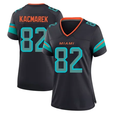 Will Kacmarek Women's Blue Game Miami Dolphins Pitch 2025 Rivalries Collection Football Jersey