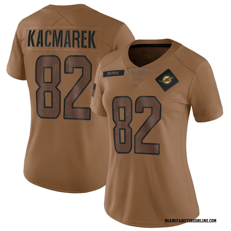 Will Kacmarek Women's Brown Limited Miami Dolphins 2023 Salute To Service Football Jersey