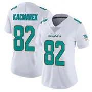Will Kacmarek Women's White Miami Dolphins limited Vapor Untouchable Football Jersey