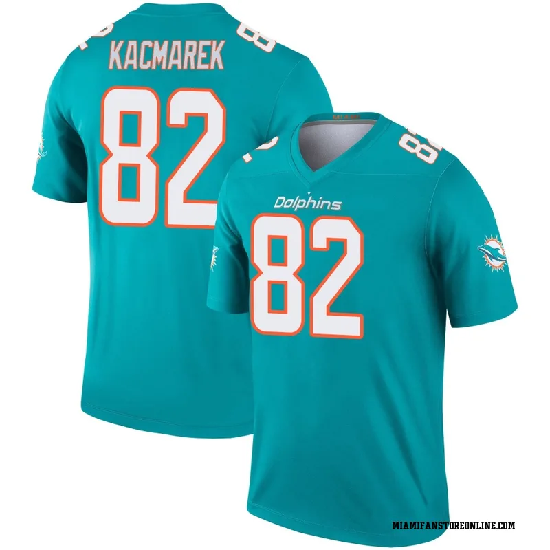 Will Kacmarek Youth Aqua Legend Miami Dolphins Football Jersey