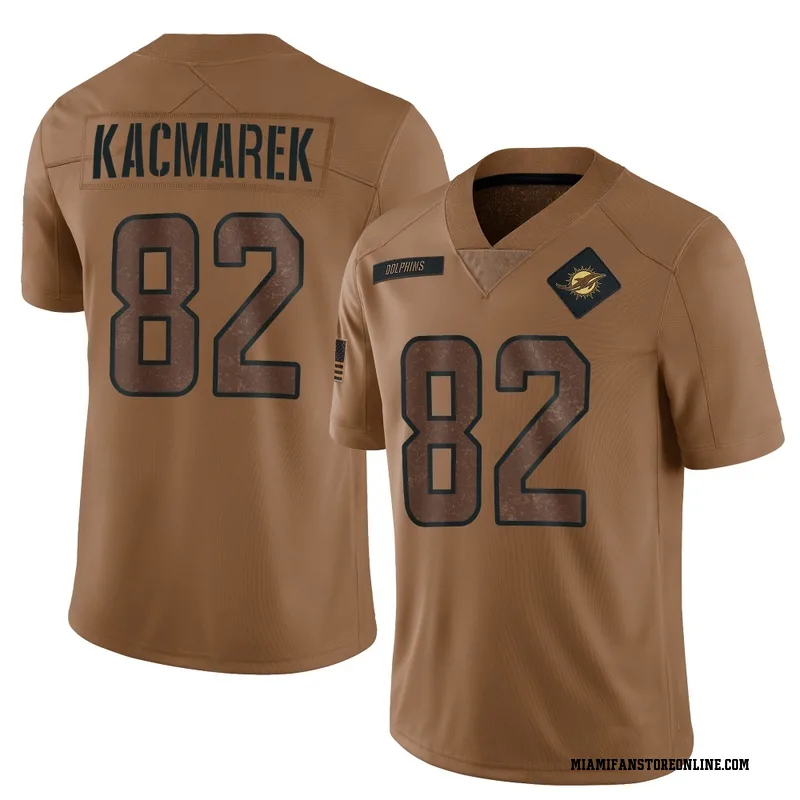 Will Kacmarek Youth Brown Limited Miami Dolphins 2023 Salute To Service Football Jersey